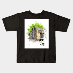 Sin, old village, Spanish Pyrenees Kids T-Shirt